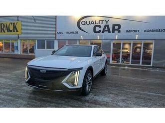lyriq. cadillac's første hel-elektriske. innbytte.