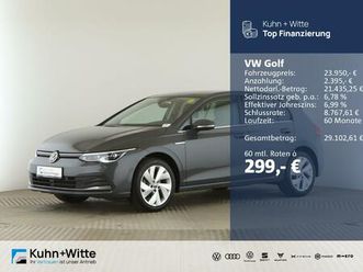golf viii 1.5 etsi style *matrix*rfk*navi*applecar*