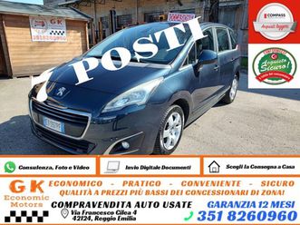5008 1.6 hdi 115cv business, 7 posti, garanzia l.12 mesi