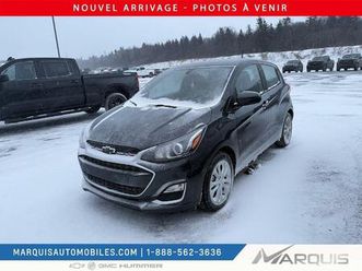 2022 chevrolet spark 1lt bas kilo traction avant