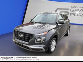 2022 hyundai venue essential, cvt à traction avant