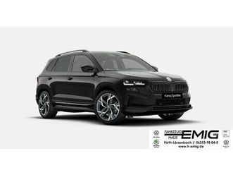 skoda karoq sportline 1,5 dsg anschlussgarantie,ahk,ca