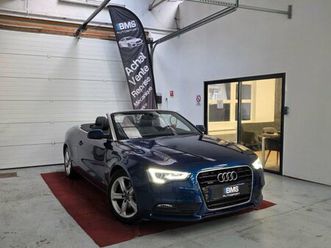 audi a5 cabriolet 2.0 tfsi 211 s-tronic quattro ambition luxe (cuir, led, gps, sièges chauffants)