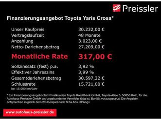 toyota yaris cross fwd teamplayer - 1,5 l 4x2 hybrid te