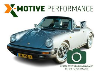 porsche 911 speedster - cabrio 3.2 carrera g50 carrera g50 | airco | elek stoelen | fuchs lm | zeer mooie en goede