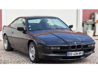 1993 bmw 8 series noir automatique, 6 vitesses conduite à...