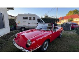 1971 fiat 850 spider rouge manuel, 4 vitesses conduite à...