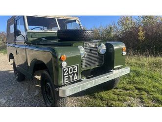 1959 land rover series 2 vert foncé manuel, 5 vitesses co...