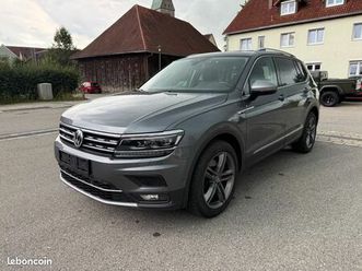 vw tiguan allspace 2.0 bi-tdi 240 ch highline 4 motion dsg - 7 places - navi - toit ouvrant pano - attelage