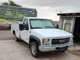 '96 gmc 3/4ton 4x4 - diesel - utility bed - service bed