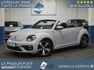 vw coccinelle (2) cabriolet 1.2 tsi 105 sound-74.315km-1ère main-sièges chauffants-fender-gps carplay-couvre capote-xénons-historique limpide-etat neuf-garantie