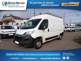 citroen jumper l2h2 hdi 130 équipé galerie / attelage / caméra / ...