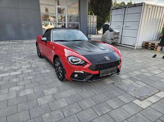 abarth 124 spider turismo mit schaltgetriebe