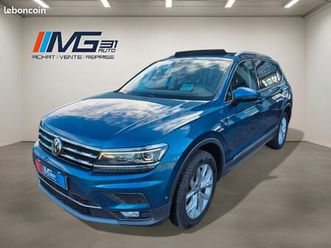volkswagen tiguan allspace 2.0 tdi 150 carat - attelage- 7 pls- entretien complet -garantie 3 m -