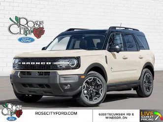 2025 ford bronco sport outer banks