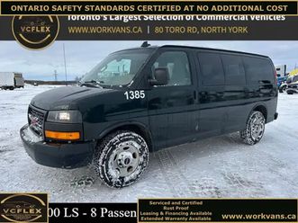 2018 gmc savana passenger savana 3500 ls - 8 passenger - v8 gas