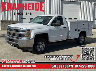 2018 chevrolet silverado 2500hd 4x4 4wd chevy work truck pickup truck