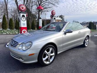 2005 mercedes clk320 cabriolet 90,000 miles clean carfax like new