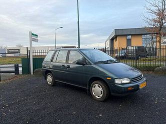 nissan prairie - 2.4 slx 7 persoons |nap origineel nl| uniek