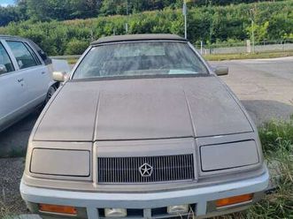 chrysler le baron cabrio 2,2 turbo ii gtc