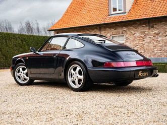 porsche 911 964 - carrera 4 coupe manual- matching numbers