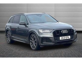 audi q7 suv tfsi e black edition 55 e quattro tiptronic