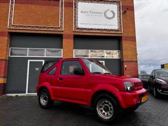 suzuki jimny 1.3 cabrio top 4wd slechts 165.000 km! — suzuki — marktplaats