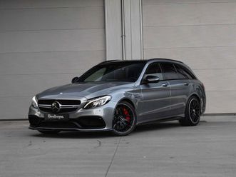 mercedes classe c 63 amg c63 s amg / palladiumsilver / lichte vracht / vol