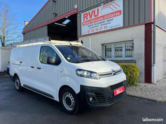 citroën jumpy xl 2.0 bluehdi 150ch driver avec galerie et échelle 16 500 ht