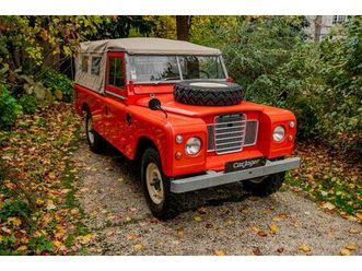 land rover series 3 109 2.25 baché 1976