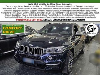 bmw x6 m50d tetto cam 360 clima4zone headup dispaly c.20
