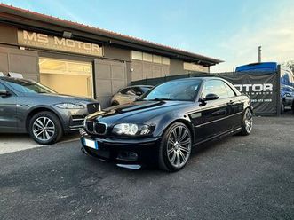 bmw m3 cabrio e46 cambio smg ii - 343cv introvabile!!