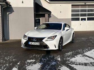 lexus rc 350, rwd, f-sport, 8 biegow, zamiana luzino • olx.pl