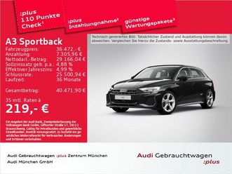 AUDI A3 SPORTBACK 35 TFSI audi-a3-sportback-35-tfsi-s-tronic-2x-s-line-pano-mat