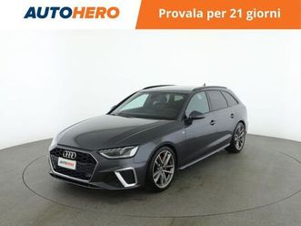 audi a4 avant 40 tfsi s tronic s line edition