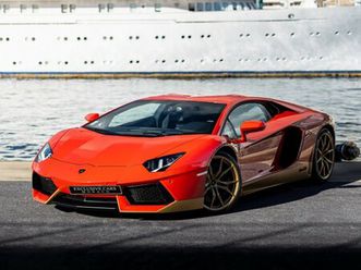 lamborghini aventador edition miura - 50 exemplaires - 700 cv - monaco