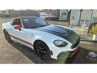 2017 abarth 124 spider blanc manuel, 6 vitesses conduite...