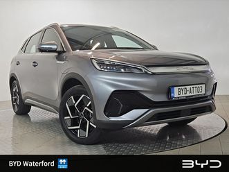 finance rates from 3.5% order now for 261 delivery. comfort model 60kwh blade battery, 204hp, up to 420km range. features include 18 alloys, heat pump, adaptiv