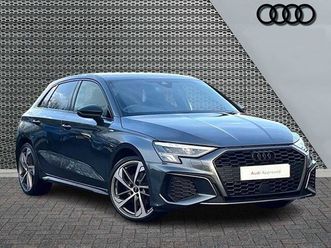 audi a3 sportback black edition 35 tfsi 6-speed