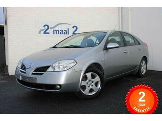nissan primera 1.8i airco/cruise/leder 2 jaar garantie!
