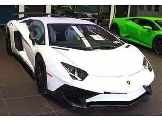 lamborghini aventador lp770-4 svj