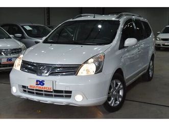nissan livina grand sl 1.8 16v flex fuel aut. 2014