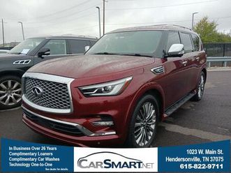 used 2021 infiniti qx80 sensory awd