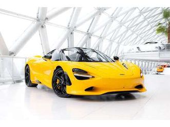 mclaren 750s spider - 4.0 v8 | volcano yellow | electrochromic roof | black pack |