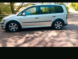 vw cross touran. leder. tüv neu. 1.9 tdi