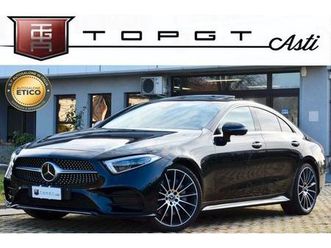 mercedes-benz cls 400 coupe premium plus 4matic 340cv auto, service mercedes, uff italiana, tetto, burmester, multibeam, retrocamera, pelle, permute