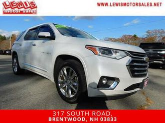 2018 chevrolet traverse awd all wheel drive chevy high country fully l