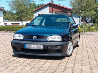 vw golf iii cabrio