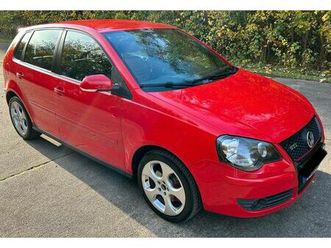 vw polo 9n3 gti 1,8 t rot original tüv neu