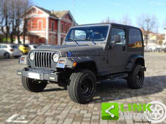 jeep wrangler 2.5 tj hard top gancio traino 1800 kg